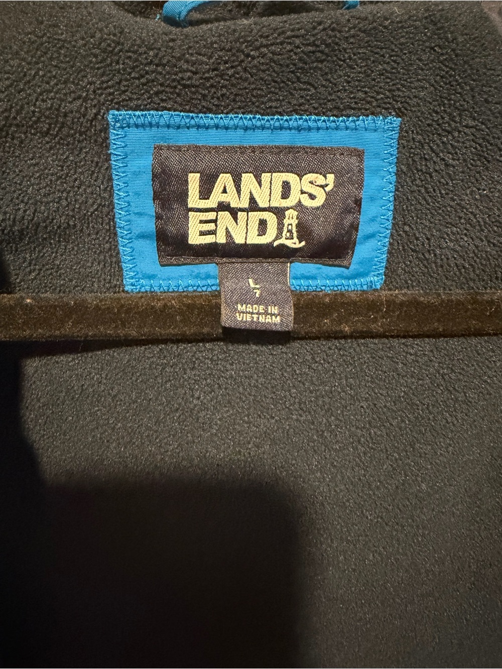 Lands’ End Boys Blue 7 / Large Blue Winter Coat - Picture 5 of 10